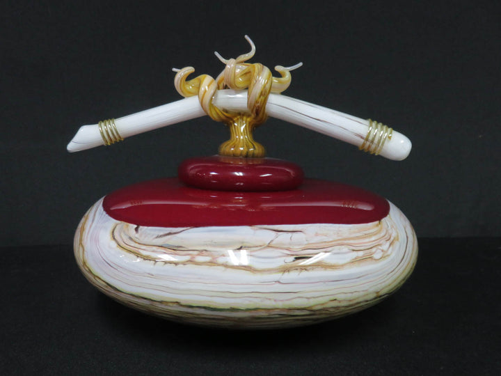 Danielle Blade & Stephen Gartner Art Glass Bowl