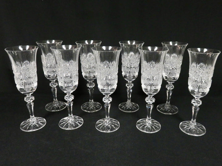 Crystal Champagne Flutes