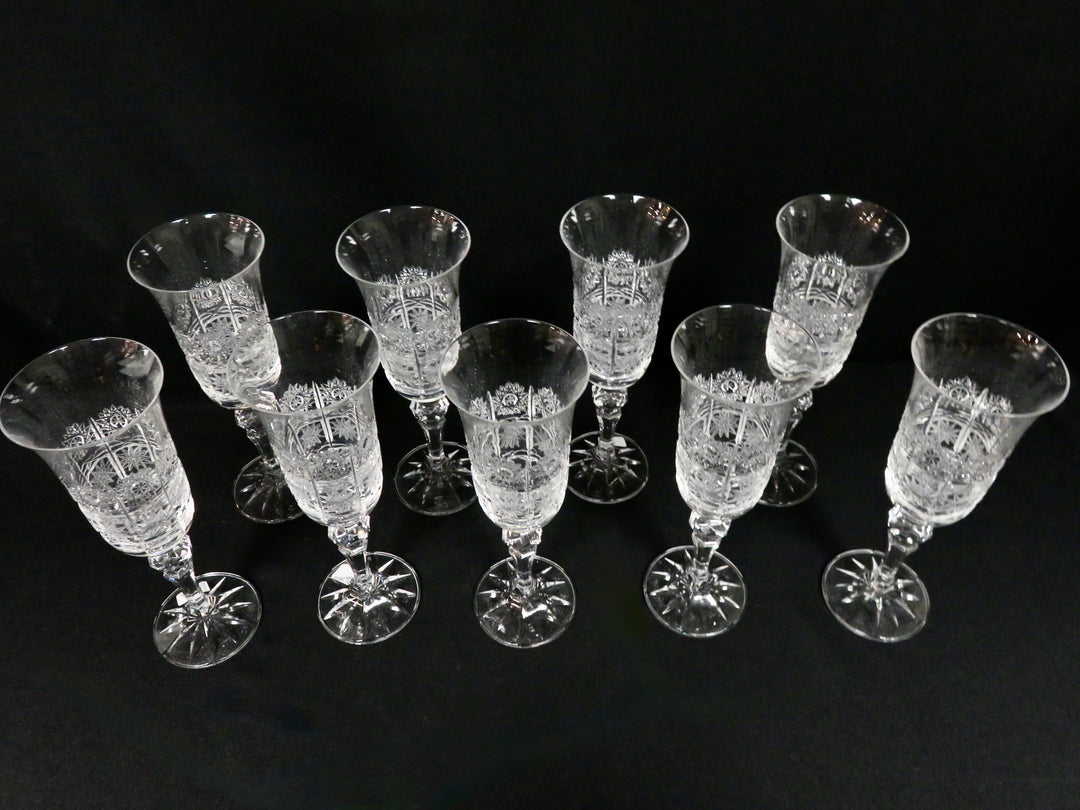 Crystal Champagne Flutes