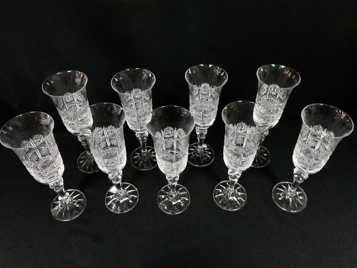 Crystal Champagne Flutes