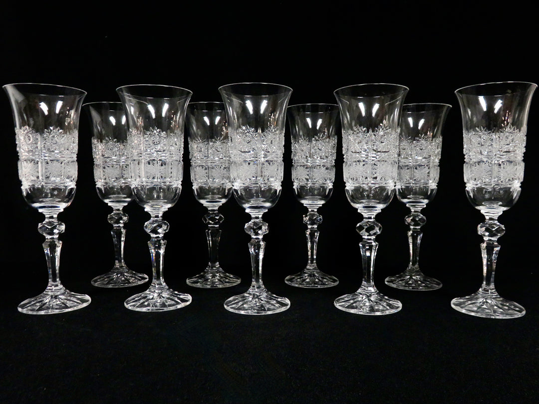 Crystal Champagne Flutes