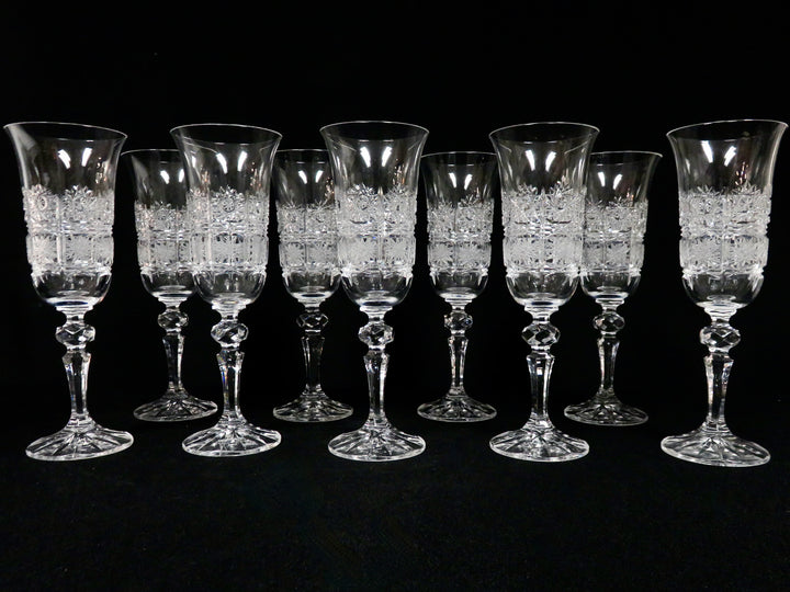 Crystal Champagne Flutes