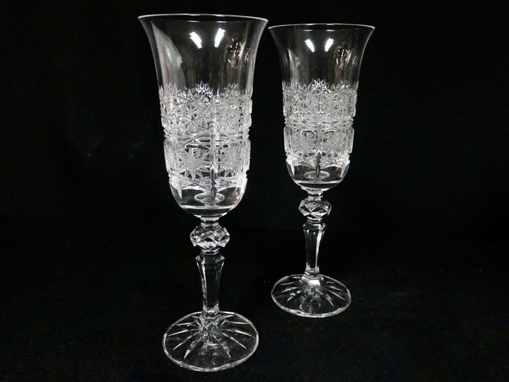 Crystal Champagne Flutes