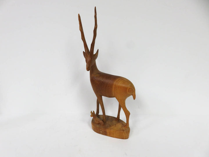Carved Gazelle Figurine