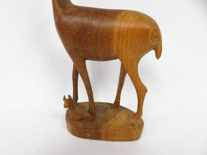 Carved Gazelle Figurine
