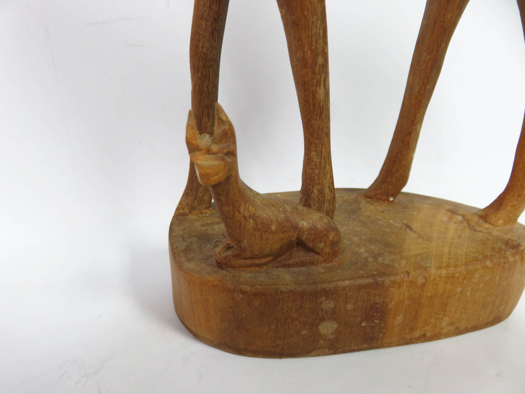 Carved Gazelle Figurine