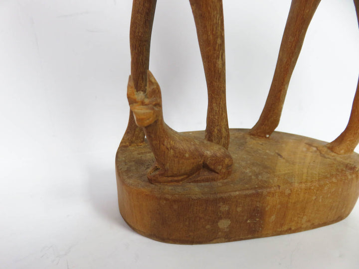 Carved Gazelle Figurine