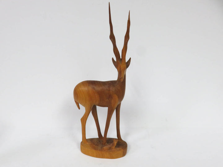 Carved Gazelle Figurine