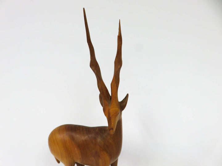 Carved Gazelle Figurine
