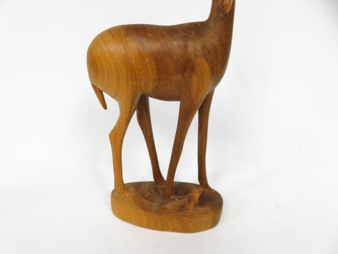 Carved Gazelle Figurine