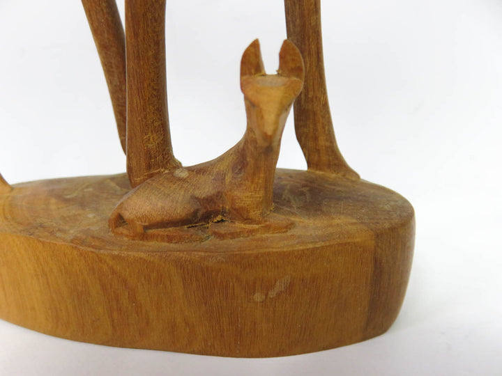 Carved Gazelle Figurine