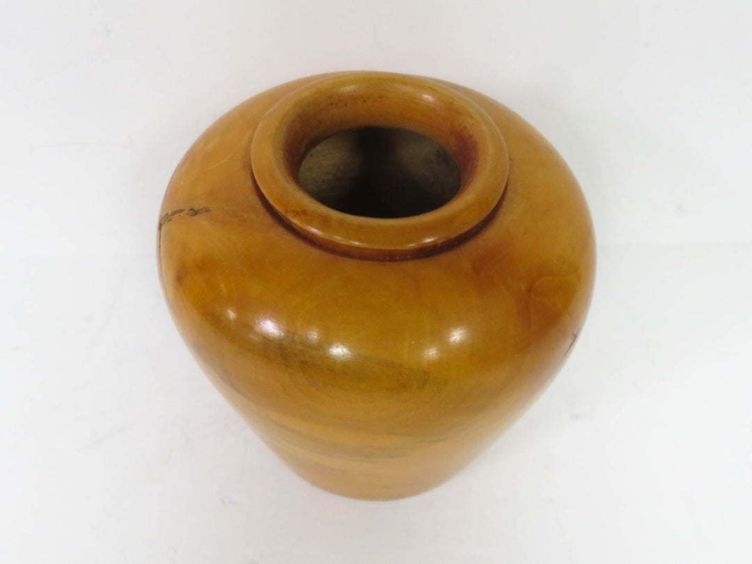 Turned Wood Vase