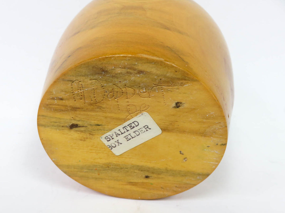 Turned Wood Vase