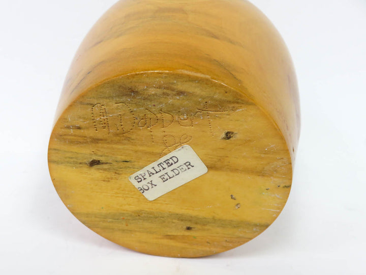 Turned Wood Vase