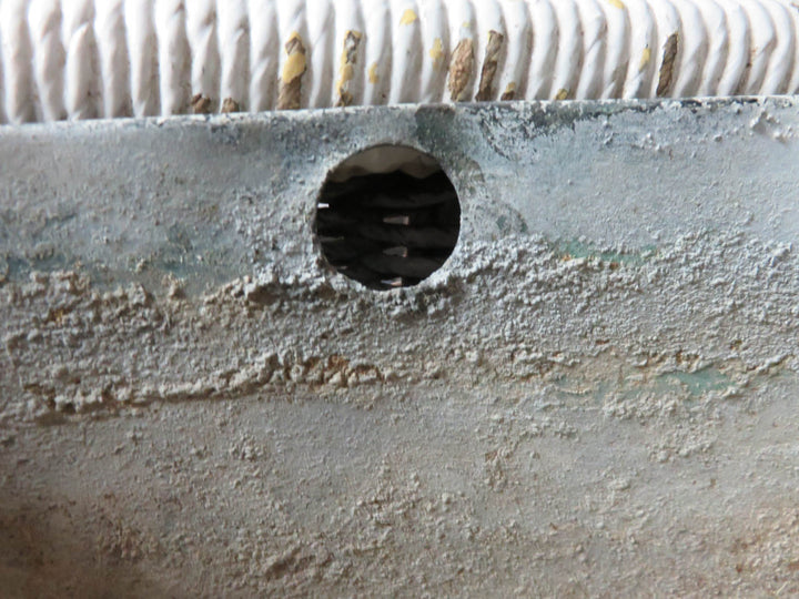 Painted Wicker Box Planter