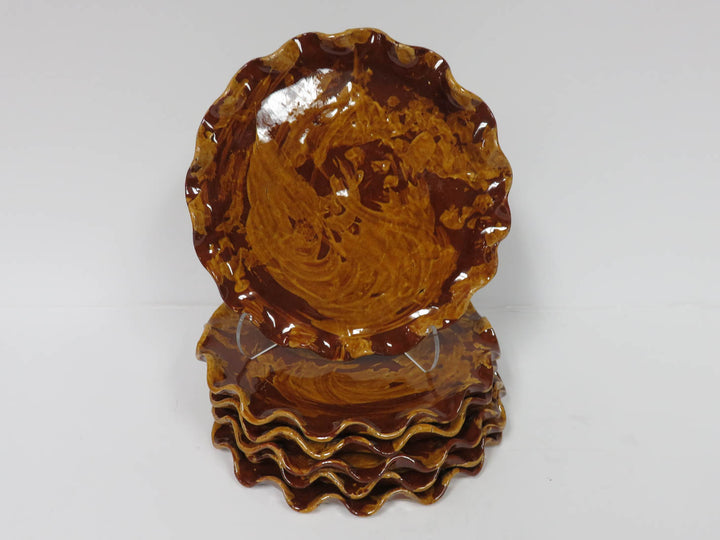 Pot Luck Pottery Salad Plates