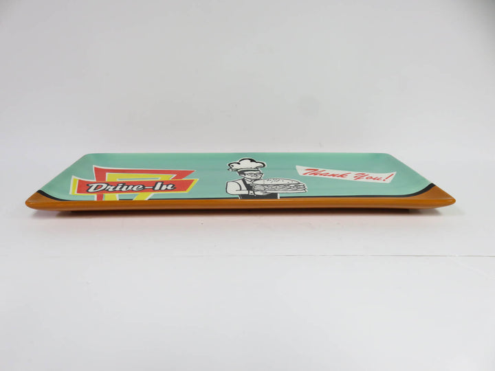 "Burgers To Go" Serving Platter