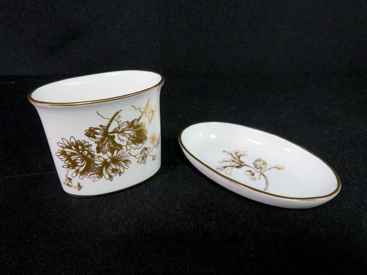Hammersley Toothpick Holder & Dish