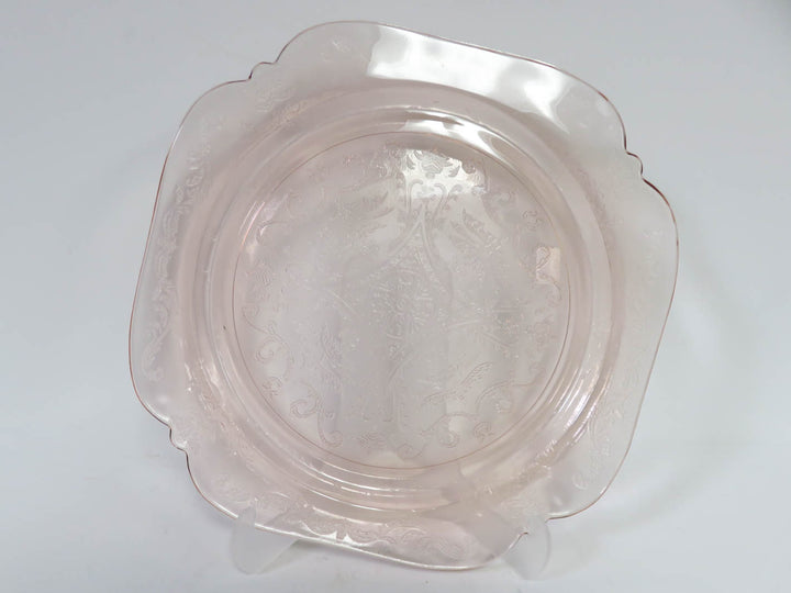 Depression Glass Cake Plate