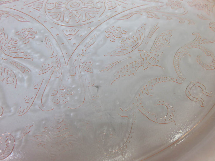 Depression Glass Cake Plate