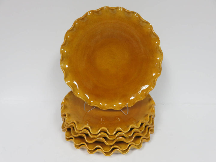 Pot Luck Pottery Dinner Plates
