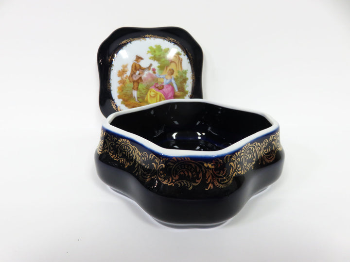 Limoges Castel Trinket Box