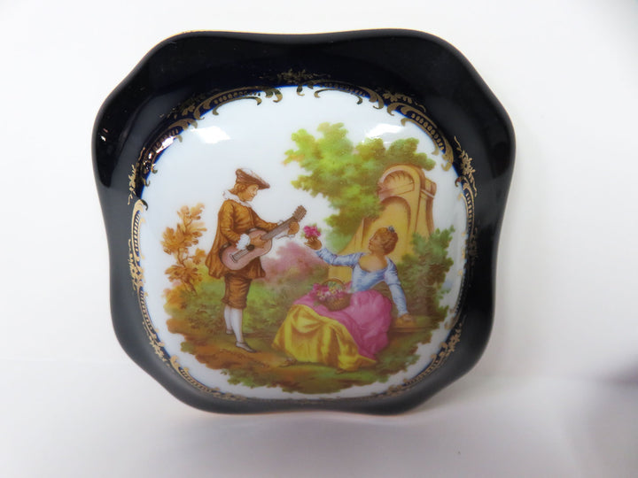 Limoges Castel Trinket Box