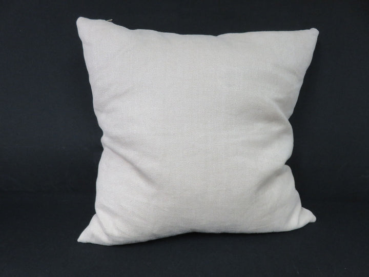 Beige LinenThrow Pillow