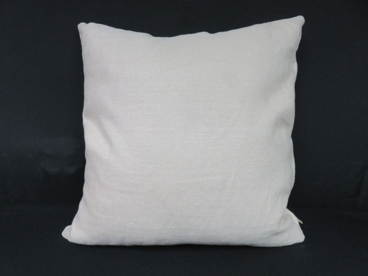 Beige LinenThrow Pillow