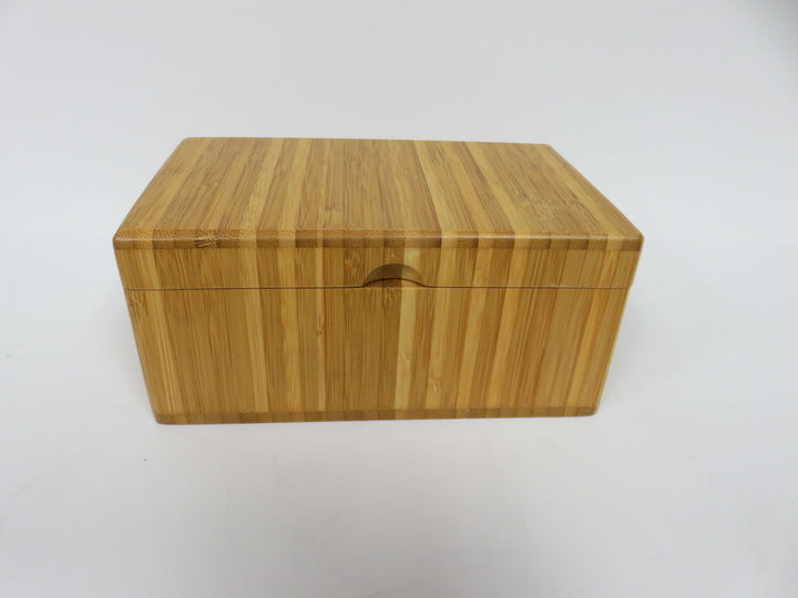 Hinged Bamboo Box