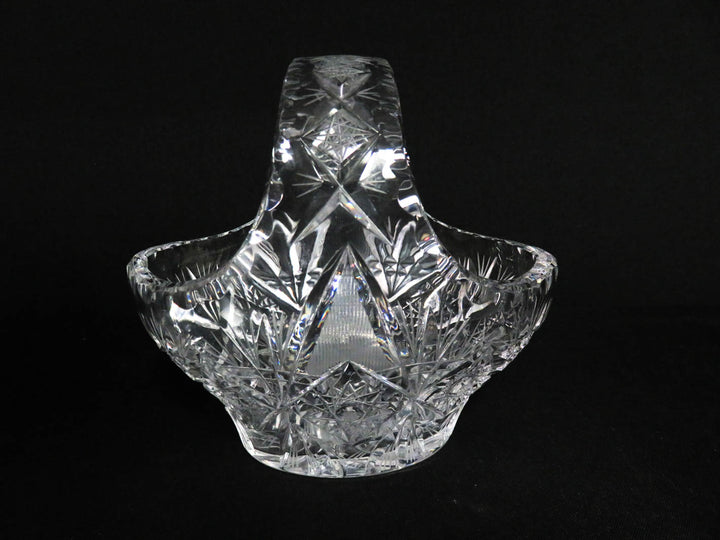 Cut Crytal Basket