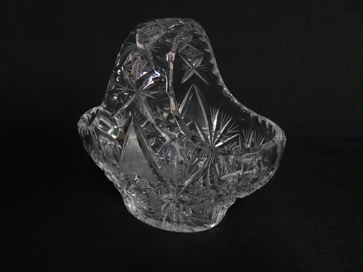 Cut Crytal Basket