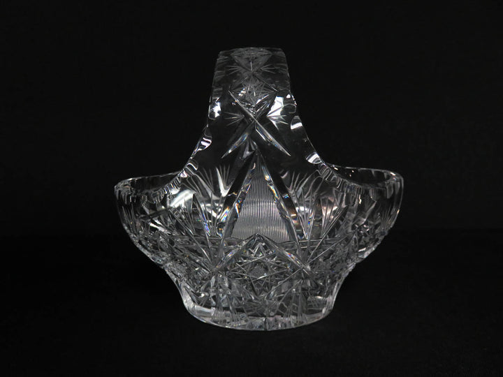 Cut Crytal Basket