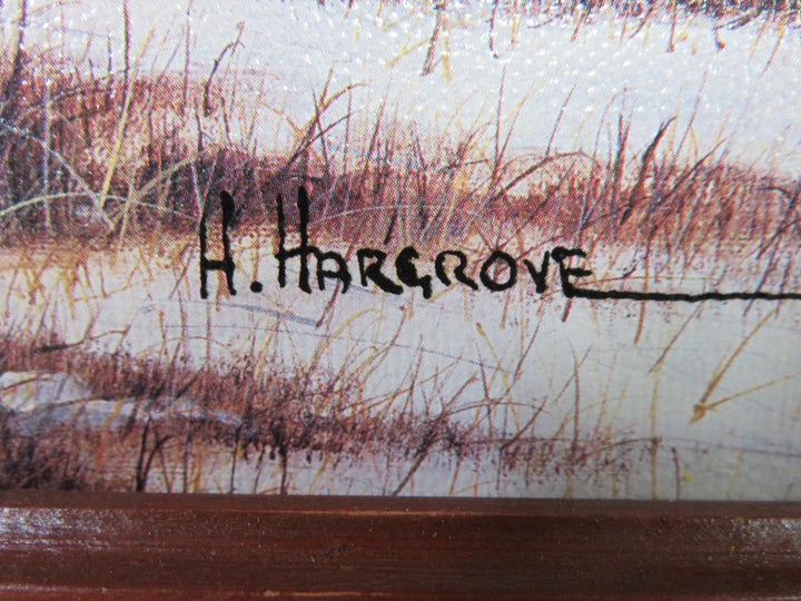 H. Hargrove Print on Canvas