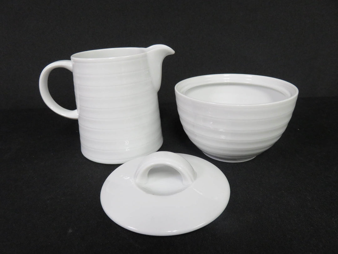 Crate & Barrel Cream & Sugar