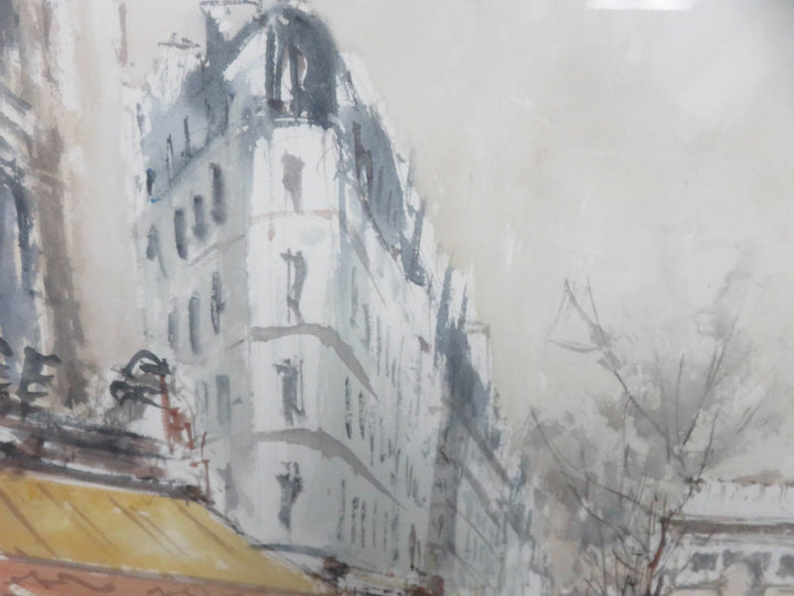 Paris Watercolor Painting - Original