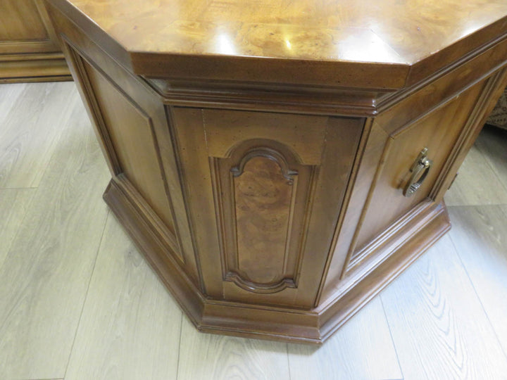 Vintage Octagonal End Table