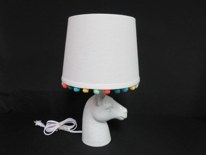 Ceramic Llama Lamp