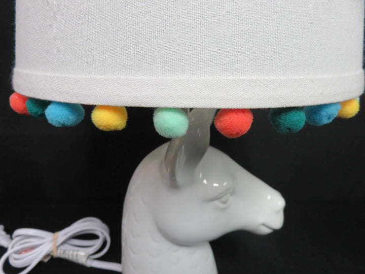Ceramic Llama Lamp