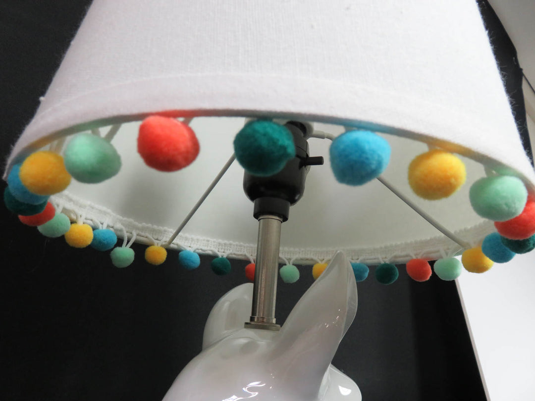 Ceramic Llama Lamp