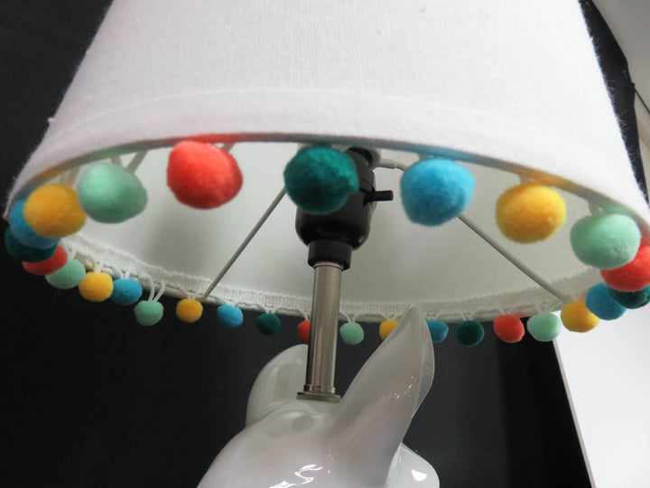 Ceramic Llama Lamp