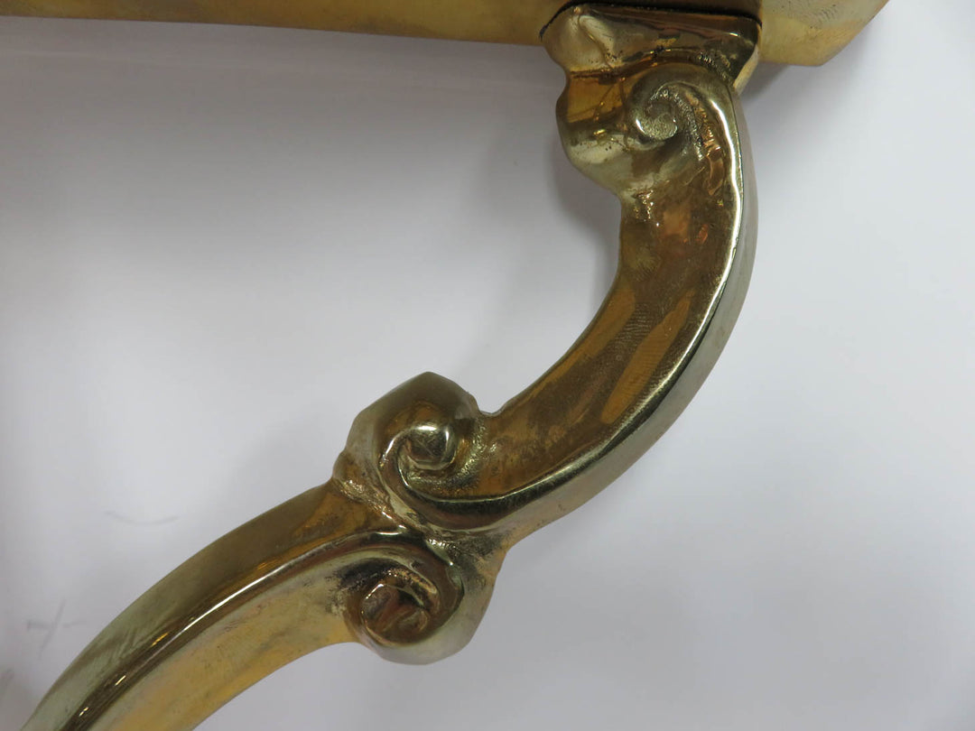 Italian Brass Wall Brackets