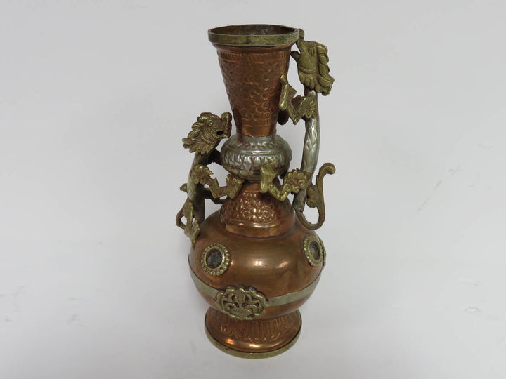 Chinese Climbing Dragon Urn