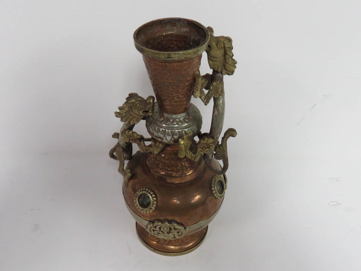 Chinese Climbing Dragon Urn