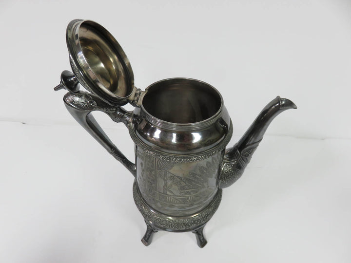 Rockford (Racine) Silverplate Co. Coffee Pot