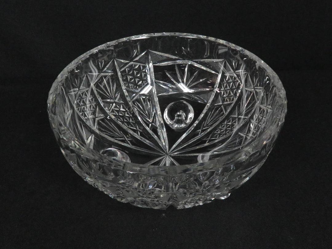 Crystal Footed Bowl