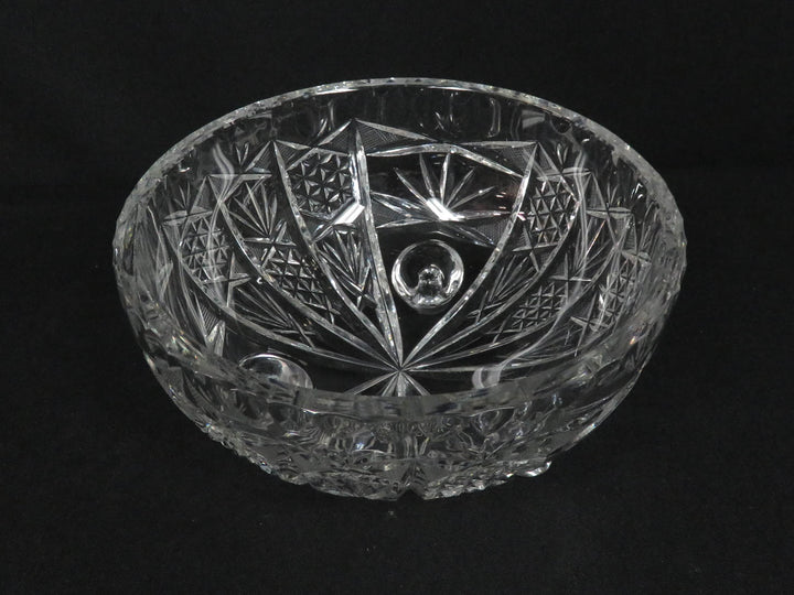 Crystal Footed Bowl