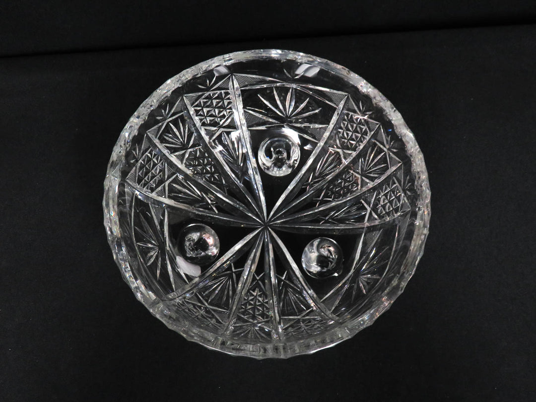 Crystal Footed Bowl