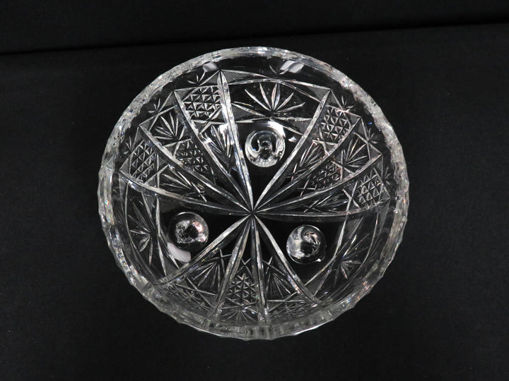 Crystal Footed Bowl
