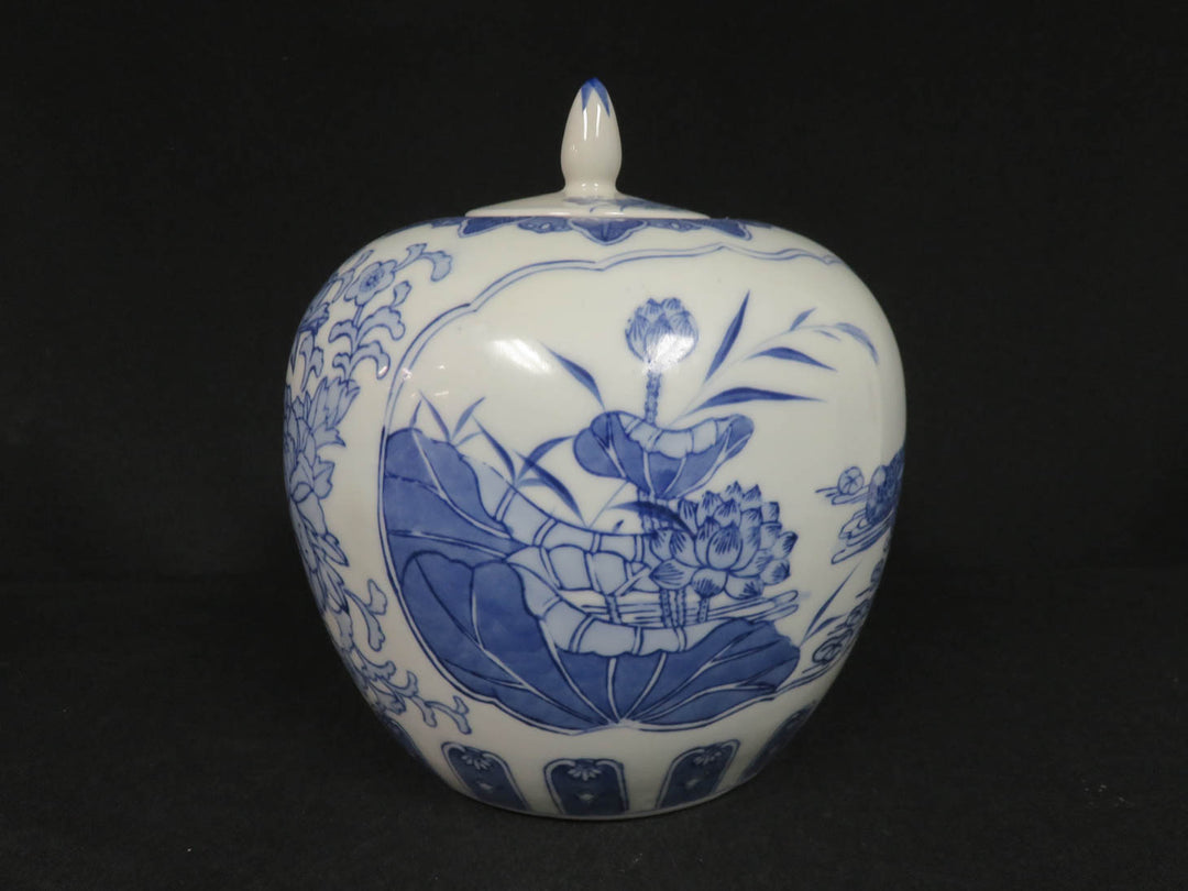 Blue and White Ginger Jar